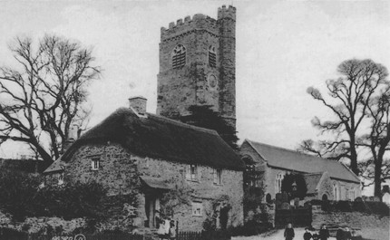Older photo of St Marys Church,  Brixton Village